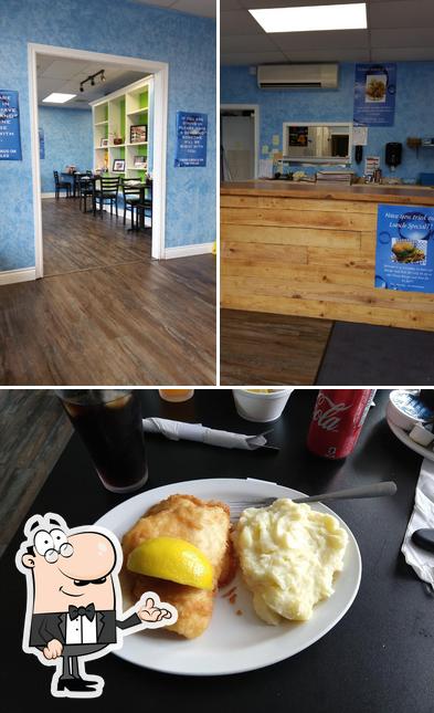 The restaurant's interior and beverage