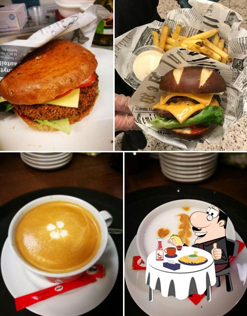 Hamburger at Cafe & Bar Routa Oy