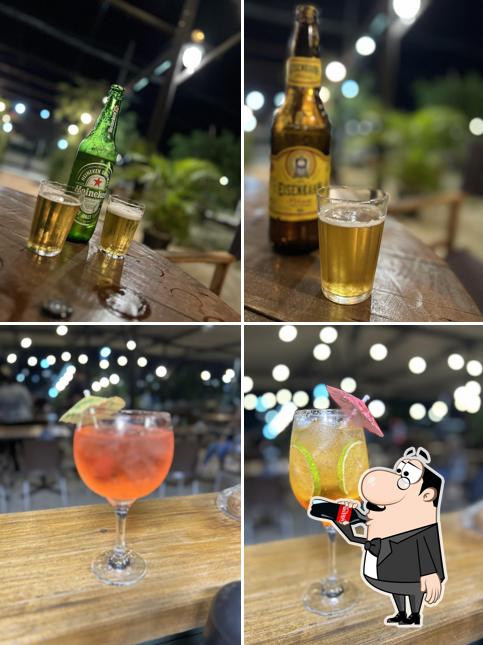 Peça uma bebida do menu
