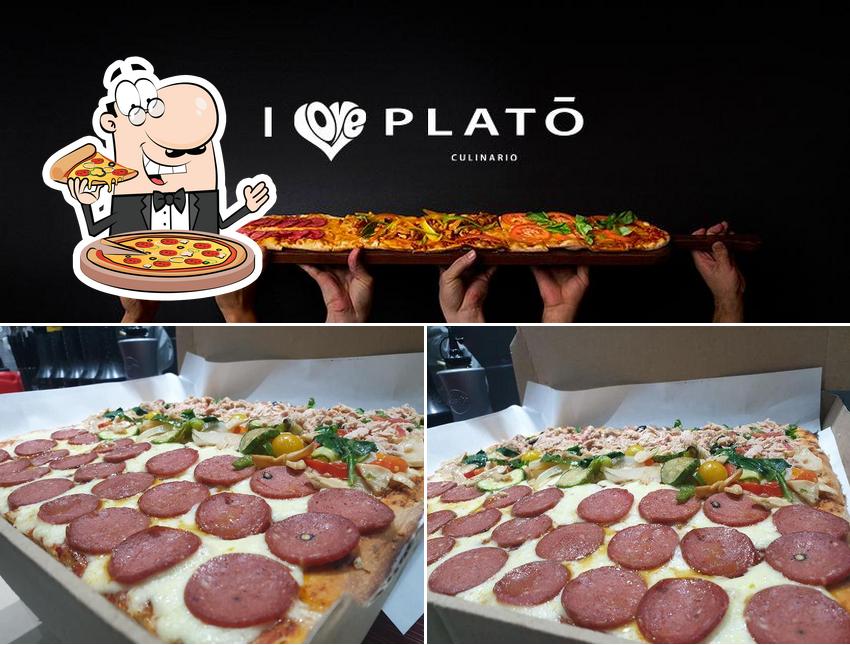 Essayez des pizzas à Restaurant PLATO