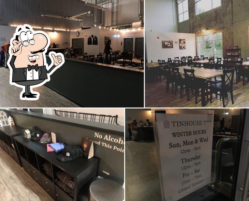 L'intérieur de Tinhouse Brewing