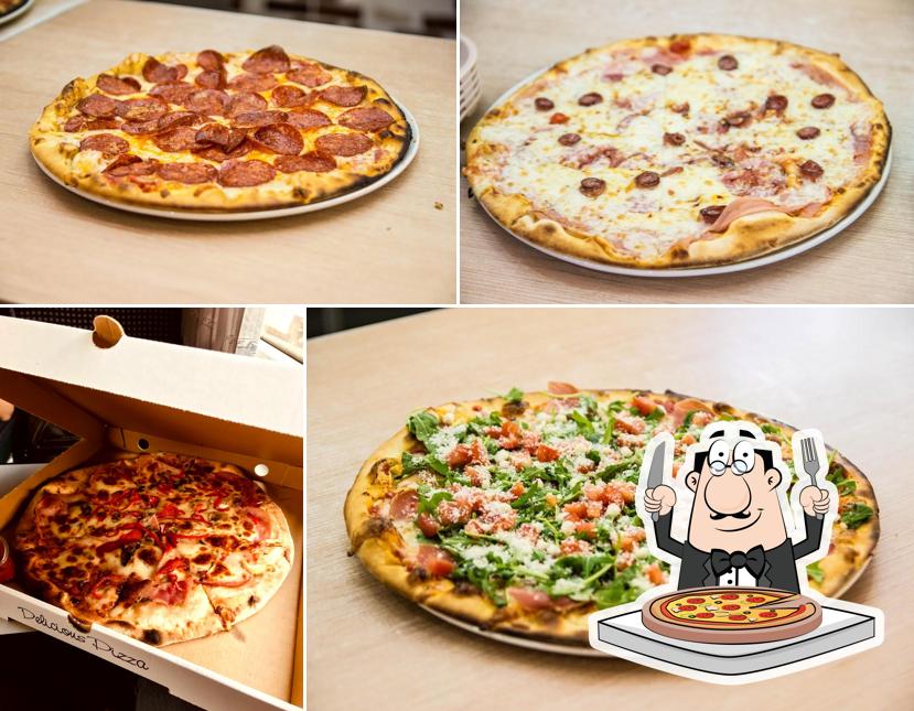 A Al Forno, vous pouvez essayer des pizzas