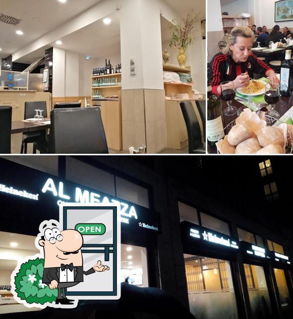 Goditi la vista dagli esterni di Al Meazza Ristorante Pizzeria