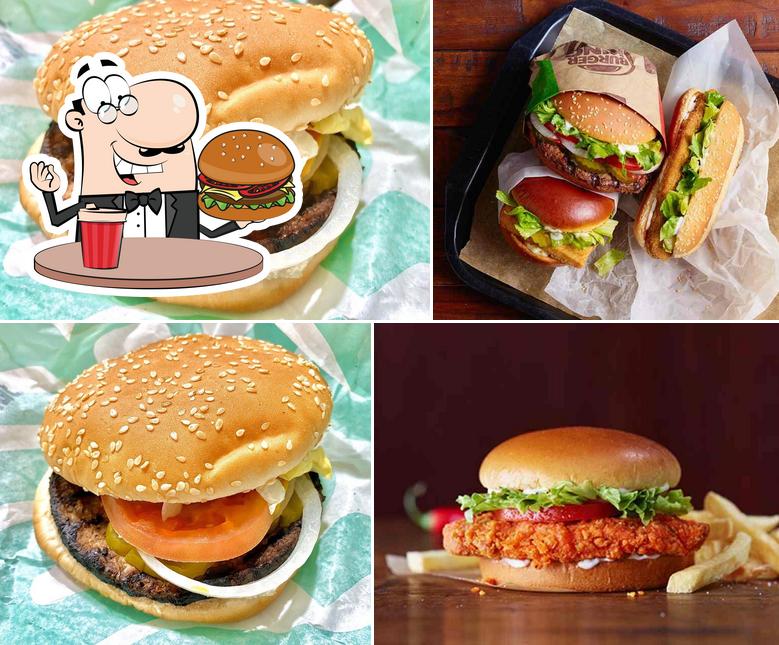 Comida rápida Burger King, Sacramento, 7218 Stockton Blvd Carta del