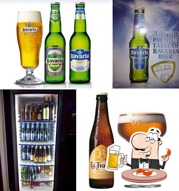 Profitez un verre de bière blonde ou brune