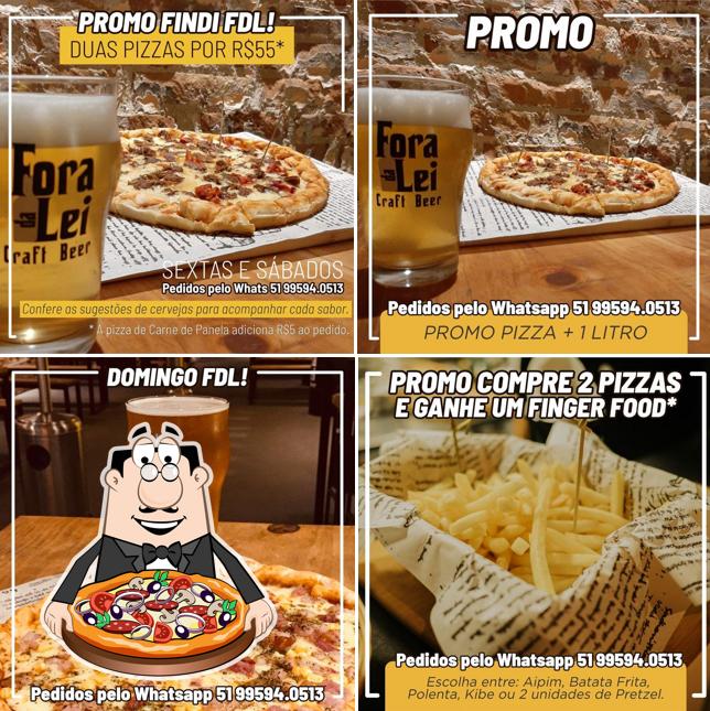 Peça pizza no Cervejaria FDL Ltda