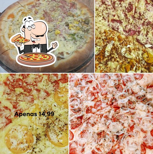Escolha pizza no Gula Gula - Gama