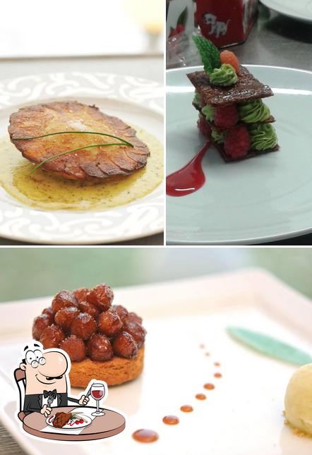 Try out meat meals at Restaurant hotel laurent perreal