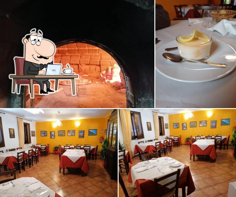 Gli interni di 'Nta Chiannira Ristorante - Pizzeria