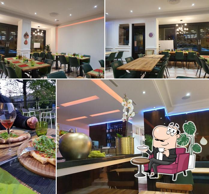 Dai un'occhiata agli interni di Olio'basilico