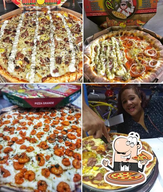 No Pizzaria Califórnia - Miramar, você pode desfrutar de pizza