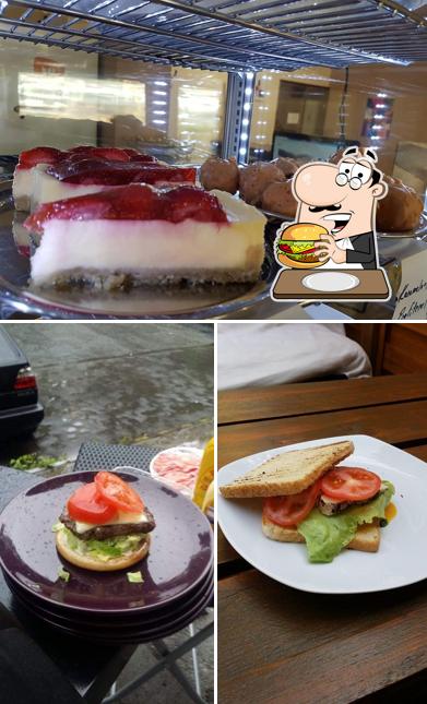Try out a burger at Kavárna Opava U Veruny
