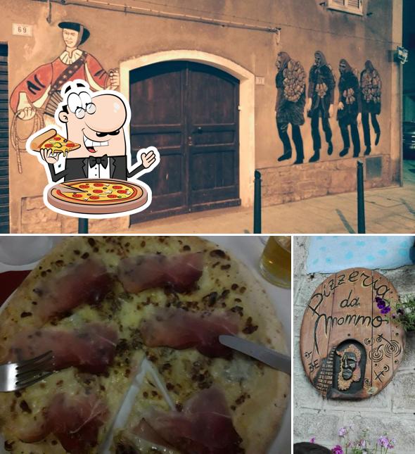 A Da Mommo, puoi goderti una bella pizza