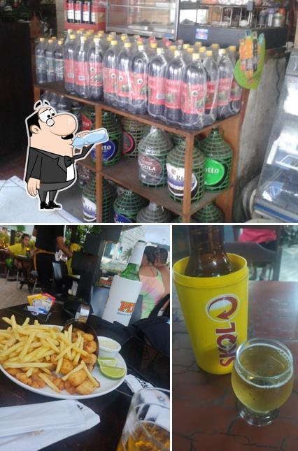 Confira a imagem ilustrando bebida e comida no LARISSA BAR E MERCEARIA