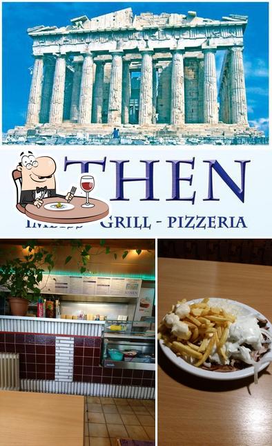 Pizzeria Athen se distingue por su comida y exterior