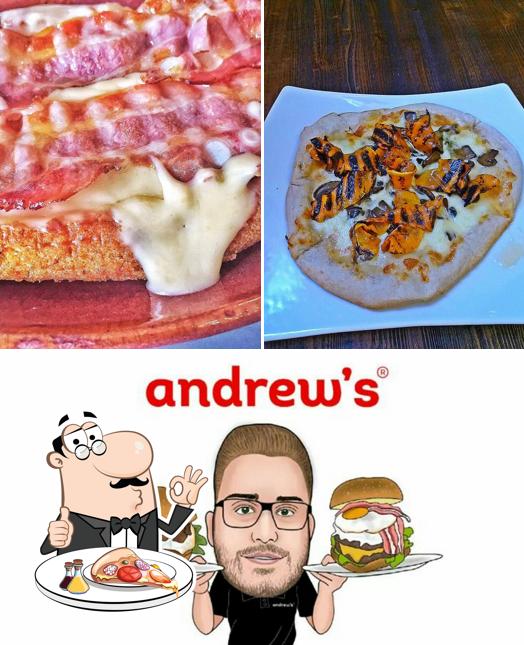 Ordina una pizza a andrews pub