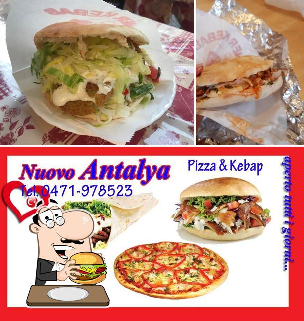 Prova un hamburger a Antalya Pizza&Kebap