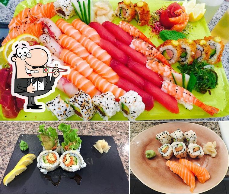 Les sushi sont disponibles à Sushi Toki