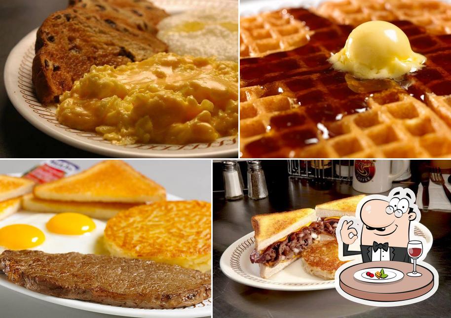 Restaurante Waffle House, Spartanburg, John B White Sr Blvd Carta del