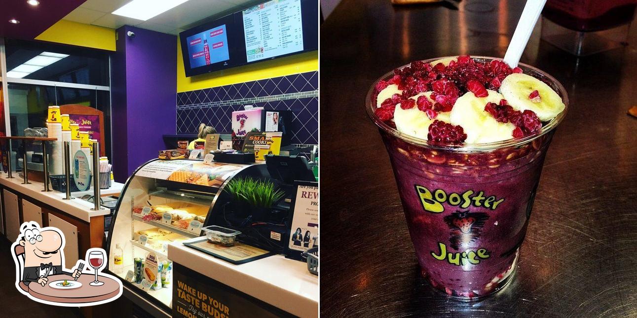 Nourriture à Booster Juice