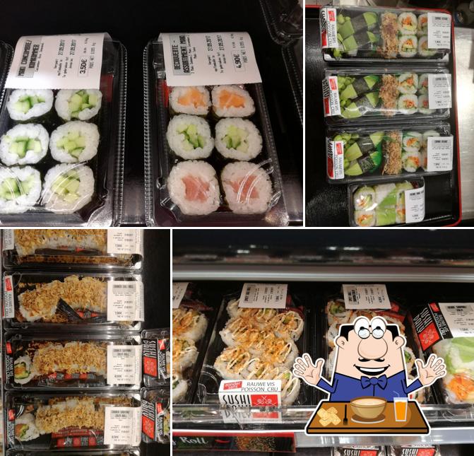 Nourriture à hypermarkt Carrefour