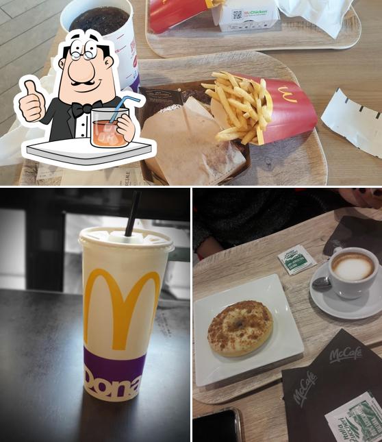 La foto della bevanda e cibo di McDonald's Beinasco