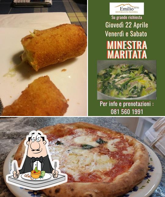 Nourriture à Pizzeria Emilio