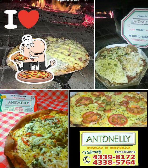 Peça pizza no Pizzaria Antonelly - Pizzas e Esfihas