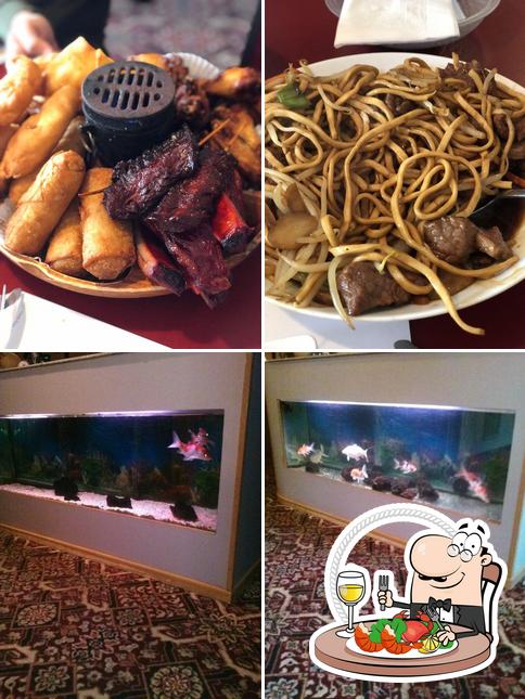 Get seafood at Dragon Garden Restaurant