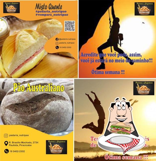 Grab a sandwich at Bakery and Confectionery Nutri Bread