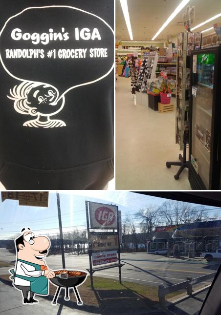 Here's an image of Goggin's IGA