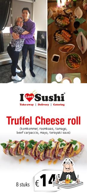 Essen im I Love Sushi Tiel