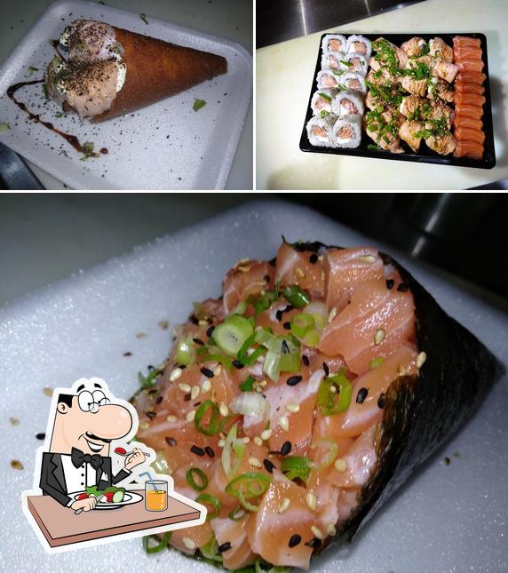 Comida em Sushi Mirai Temakeria Melhor Sushi do Recife