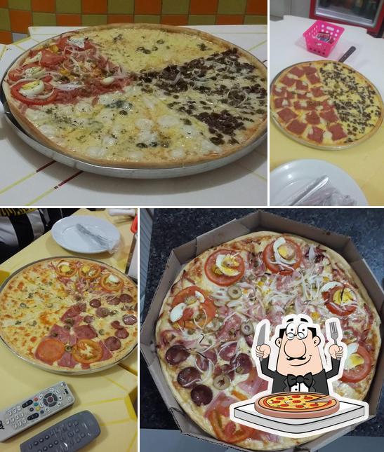 Peça pizza no Solange Pizzaria