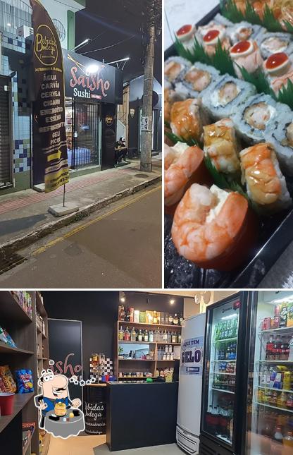 O Saisho Sushi delivery se destaca pelo comida e interior