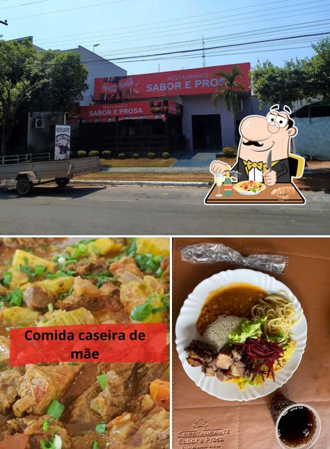 A imagem da comida e exterior a Restaurante Sabor E Prosa