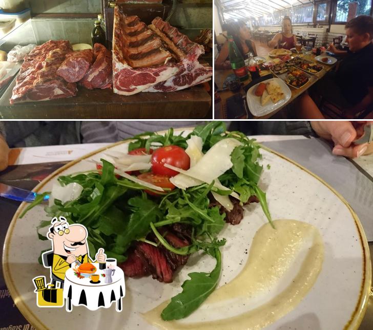 Dai un’occhiata alla immagine che presenta la cibo e tavolo da pranzo di Peperoncino Ostia