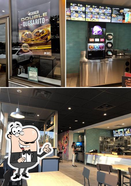 L'intérieur de Taco Bell