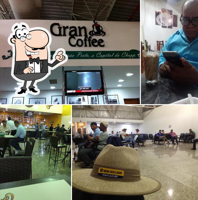 Veja imagens do interior do Gran Coffee