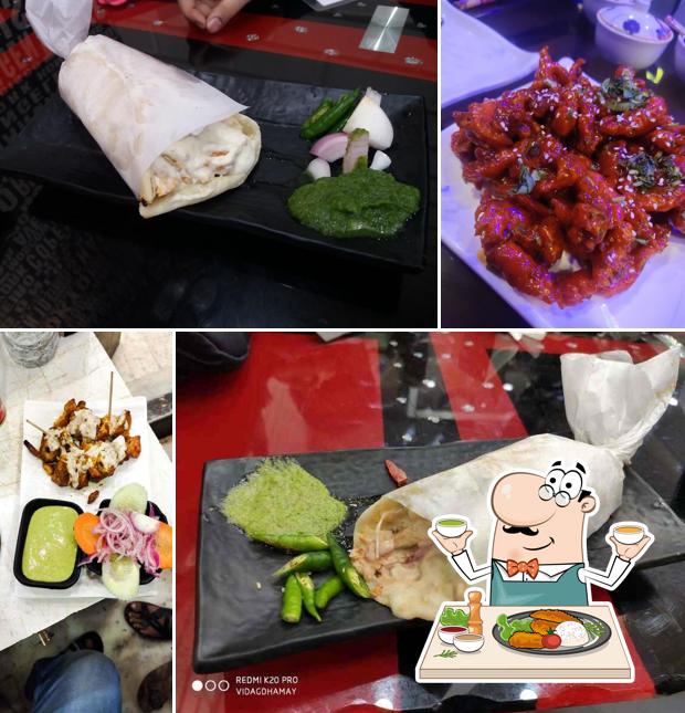 Food at Grill & Shakes