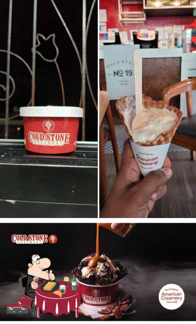 Cold Stone Creamery provides a variety of sweet dishes
