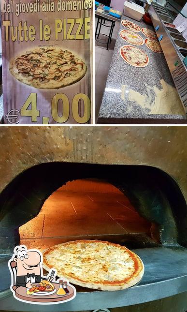 Scegli tra le svariate varianti di pizza