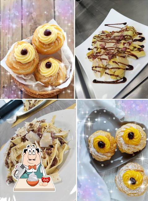 Oti's Cafè serve un'ampia gamma di dessert