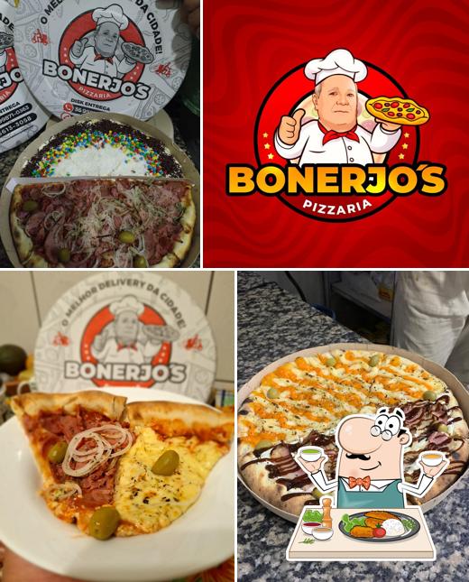 Comida em Pizzaria e esfiharia Bonerjo's