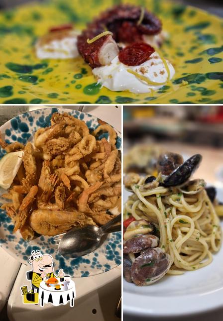 Cibo al Ristorante Le Vecchie Cantine - Lama-TARANTO