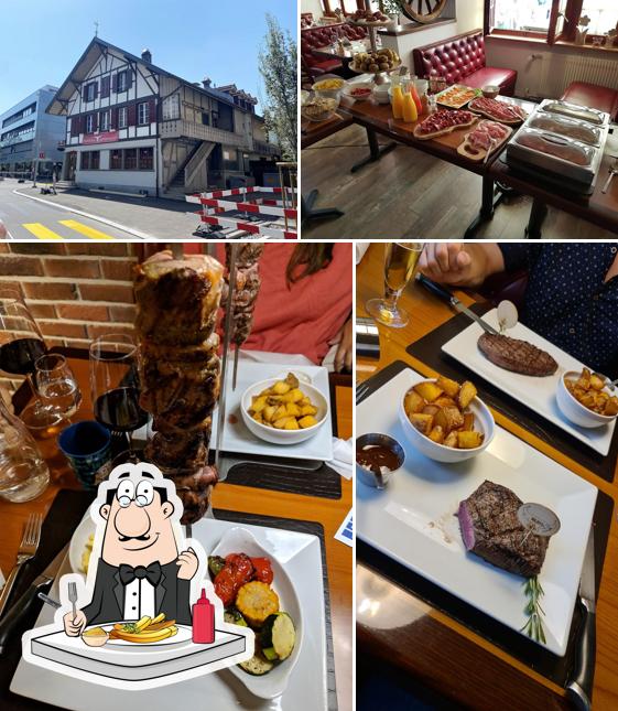 A Restaurant Schützen Grill puoi prendere un piatto di chips