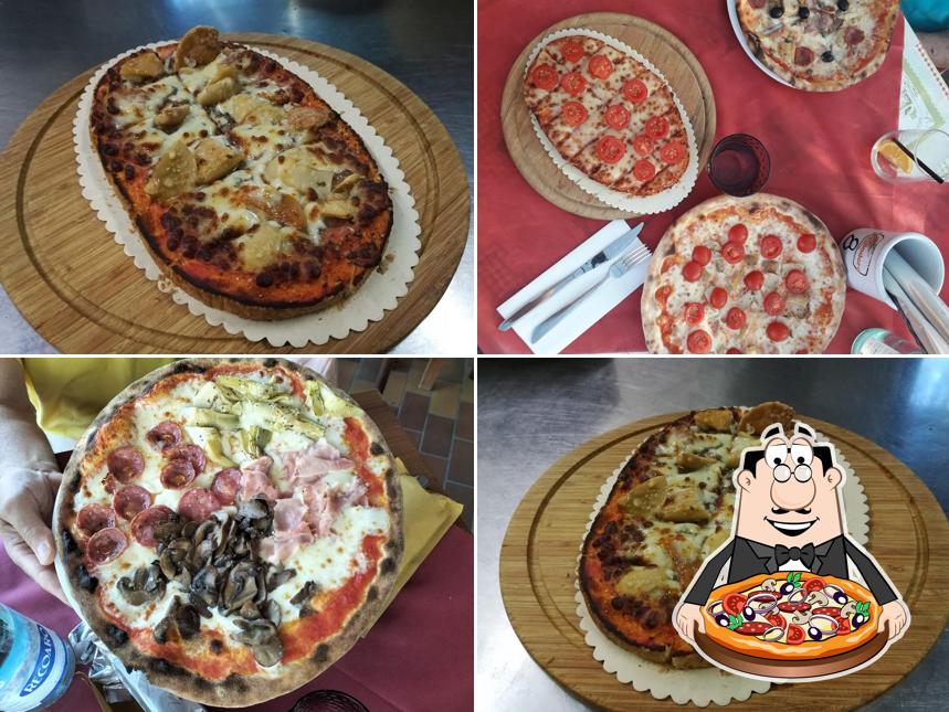 Scegli una pizza a All'Oca Nera