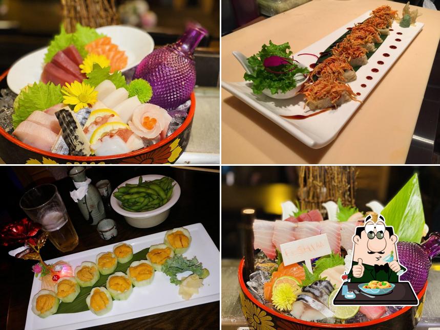 Блюда в "Fushimi Sushi Japanese Restaurant"