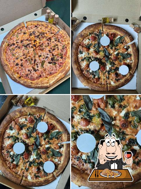 At Galaxy Pizza, you can try pizza