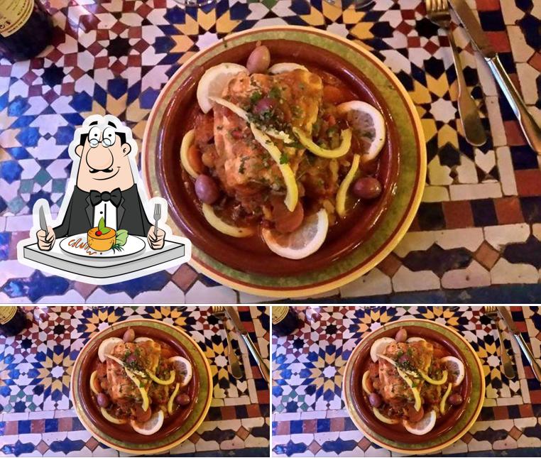 Nourriture à Le Marrakech